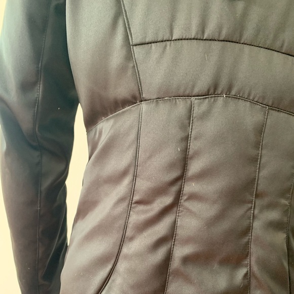 TAHARI BLACK WINTER COAT - Picture 8 of 15